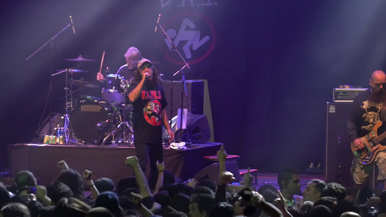 D.R.I - Problem Addict, Snap  ( Teatro Caupolican Chile - 2018)