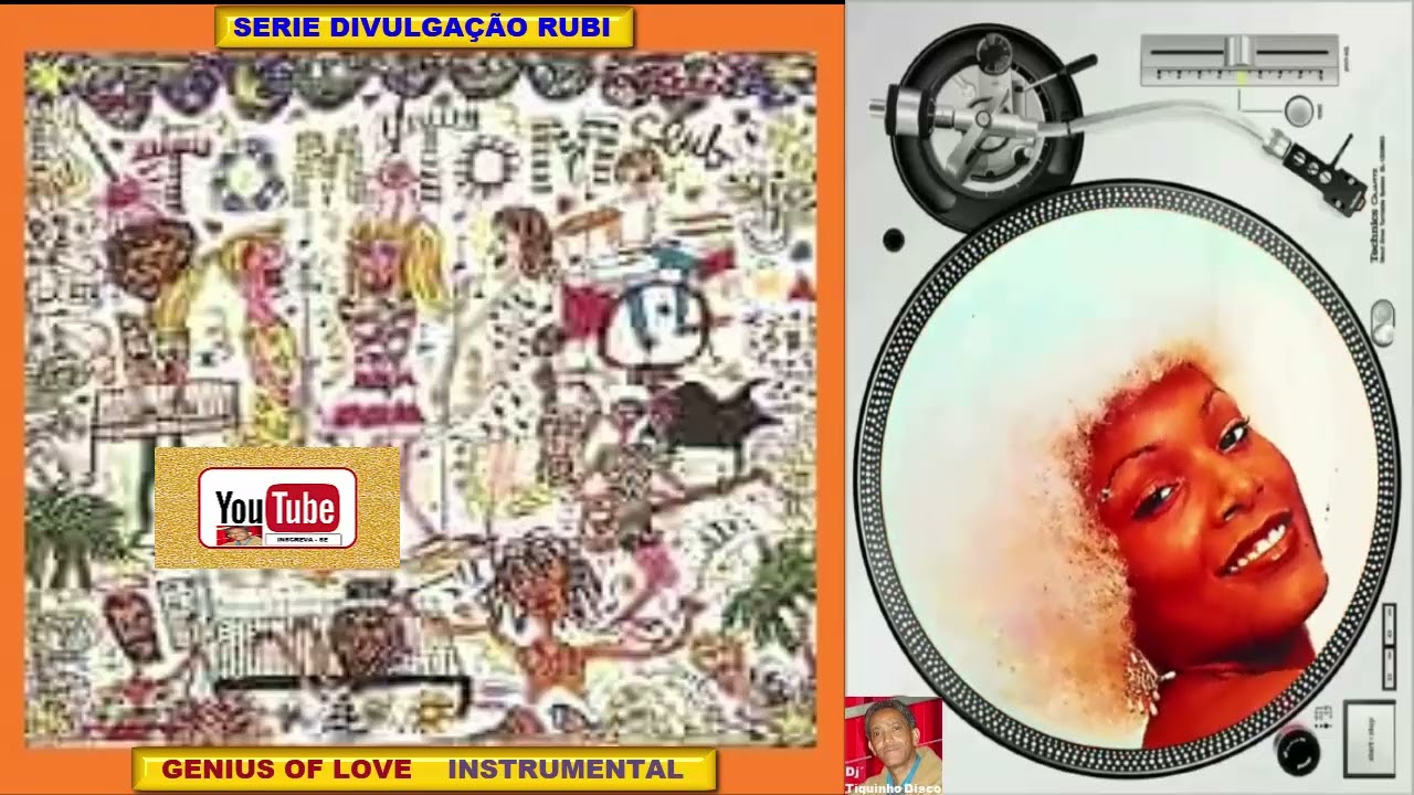 TOM TOM CLUB INSTRUMENTAL / Genius Of Love / PASSINHO / Dj' Tiquinho Disco / SERIE DIVULGAÇÃO RUBI
