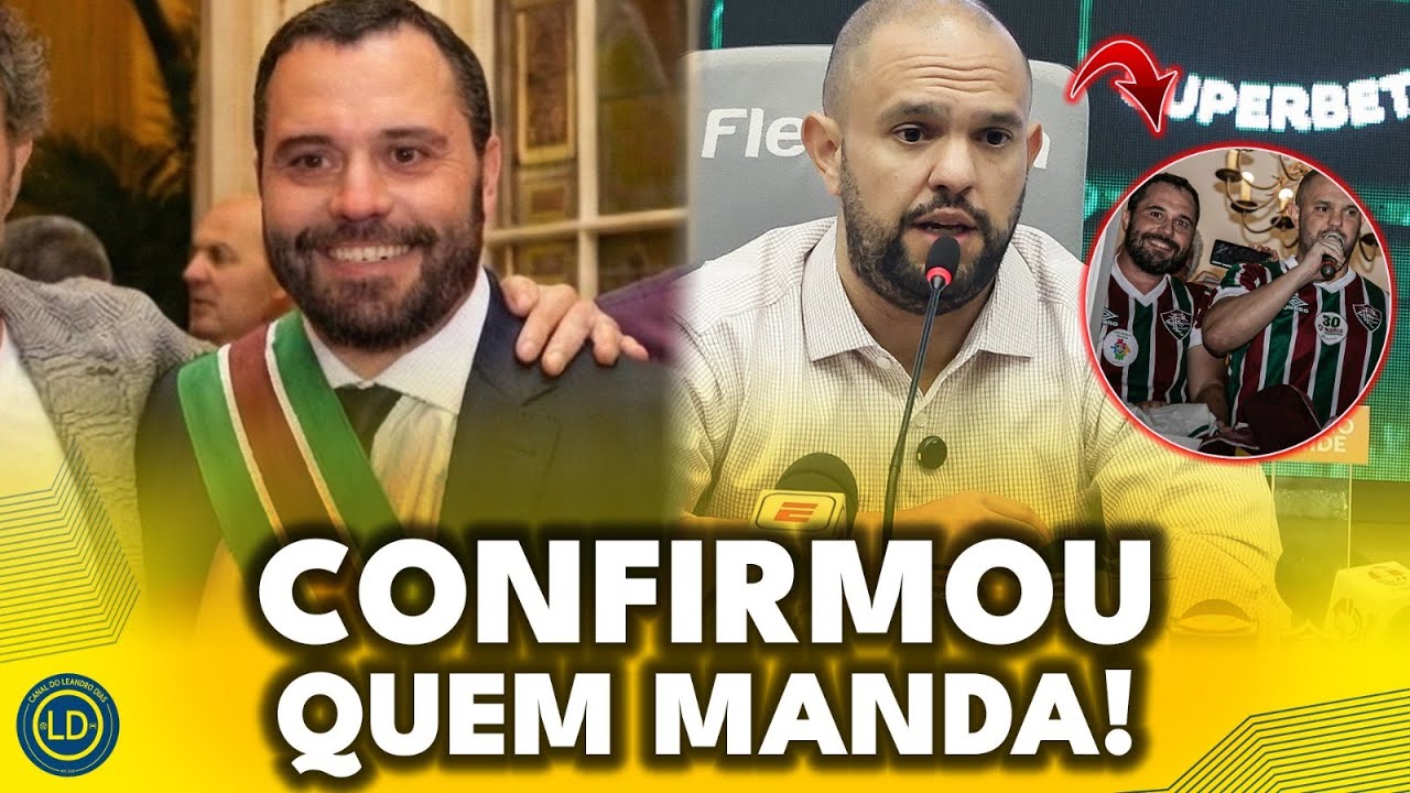 AGORA É OFICIAL: MÁRIO CONTINUA MANDANDO NO FLUMINENSE!