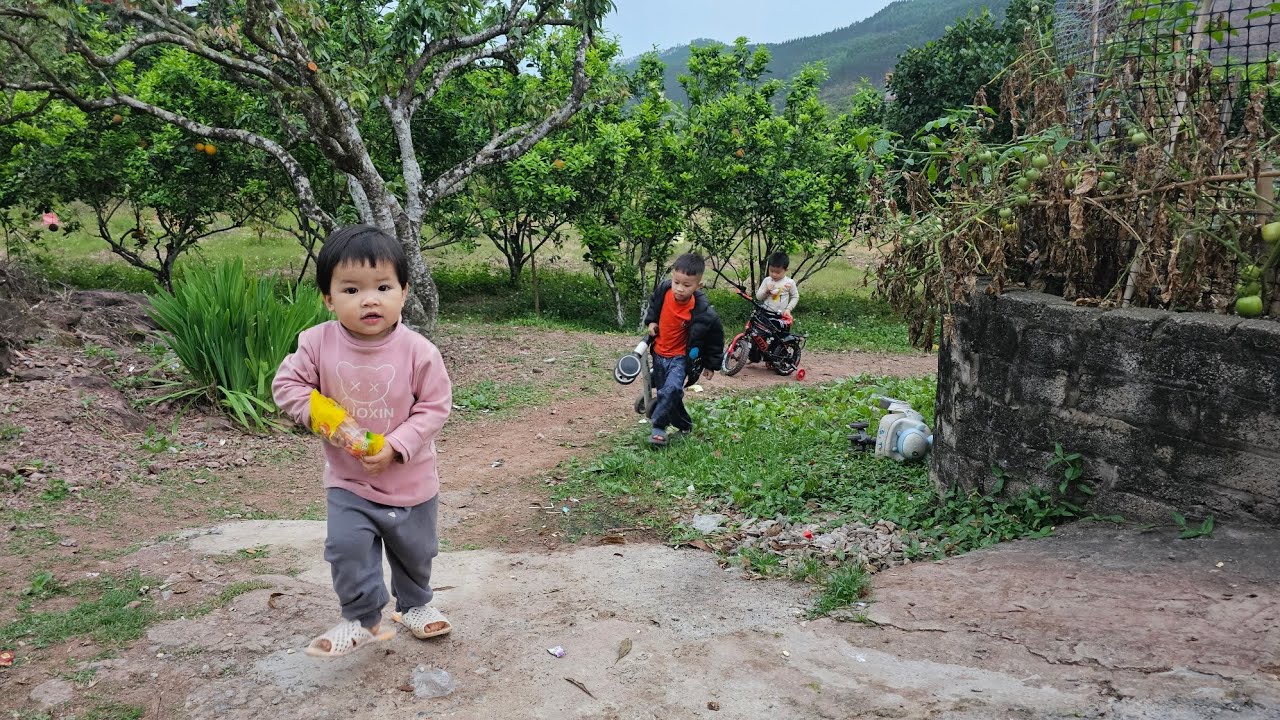 Cảnh Làng quê vùng cao xã  Sơn Hải tỉnh Bắc Ninh 