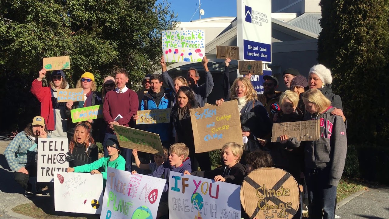 Climate Crisis protest