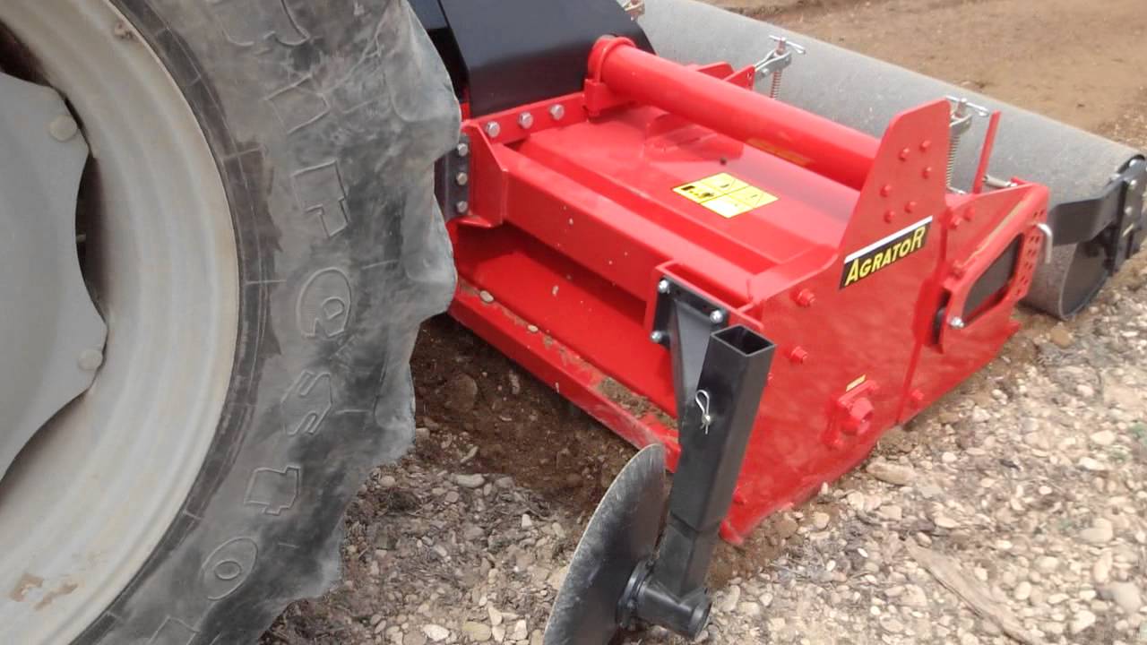 AGRATOR ASR-ENT enterradora de piedras - Enfouisseur de pierres - Stone burier