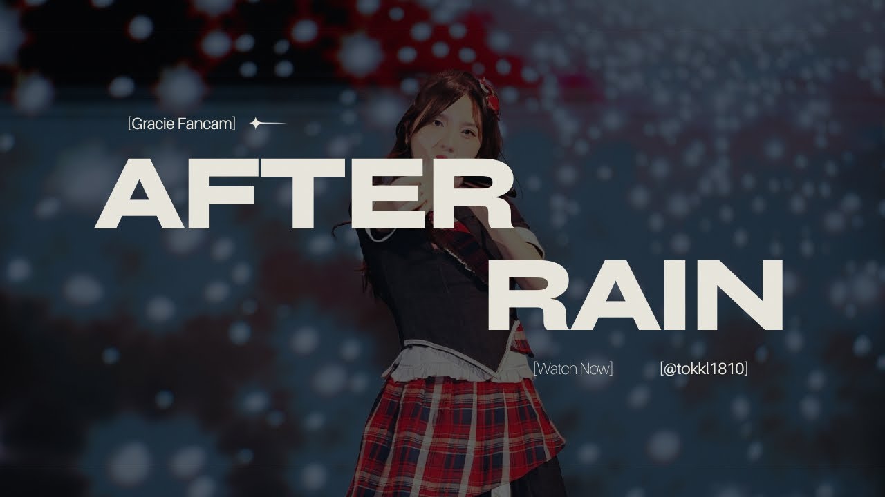 [FANCAM] JKT48 GRACE OCTAVIANI (GRACIE) - AFTER RAIN AT JAKARTA FUTURE FESTIVAL 2025
