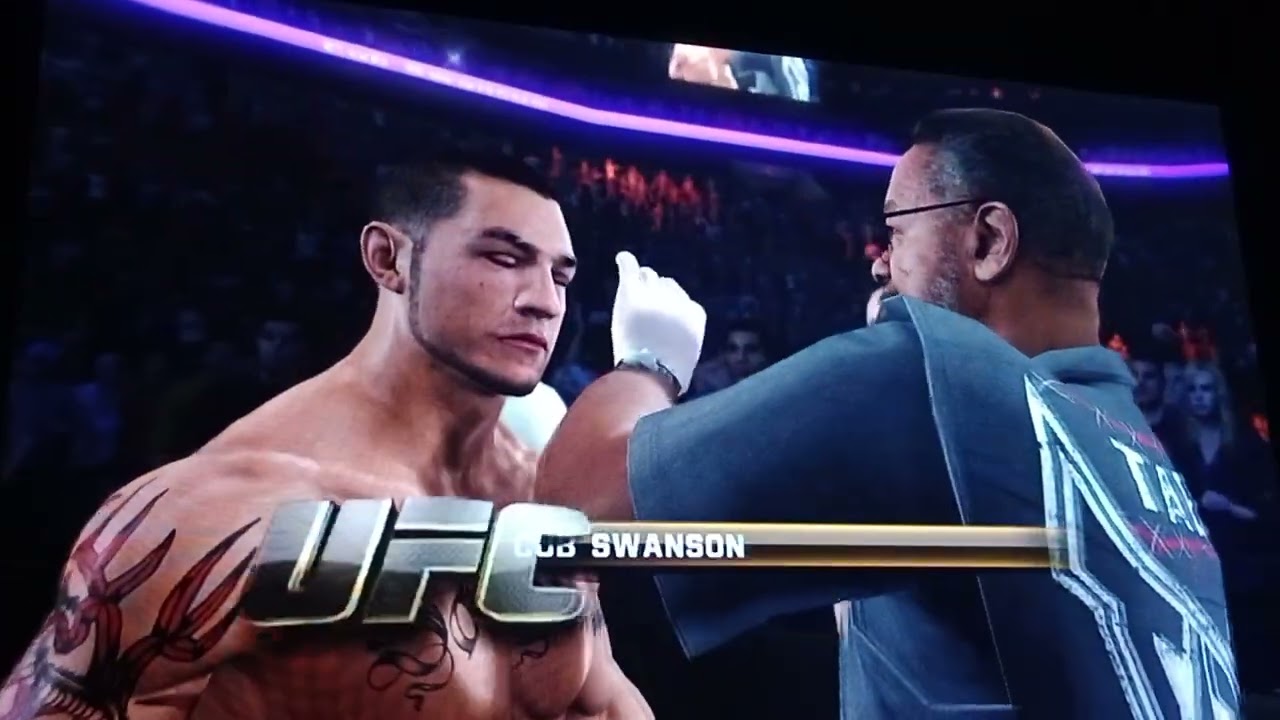 UFC Undisputed 3 -Aaron Alvarez vs Cub Swanson. (Жестокий проигрыш нокаутом).