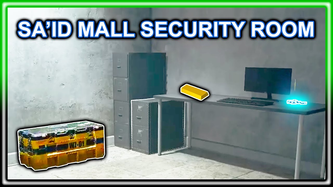Sa'id Mall Security Room Key Location DMZ
