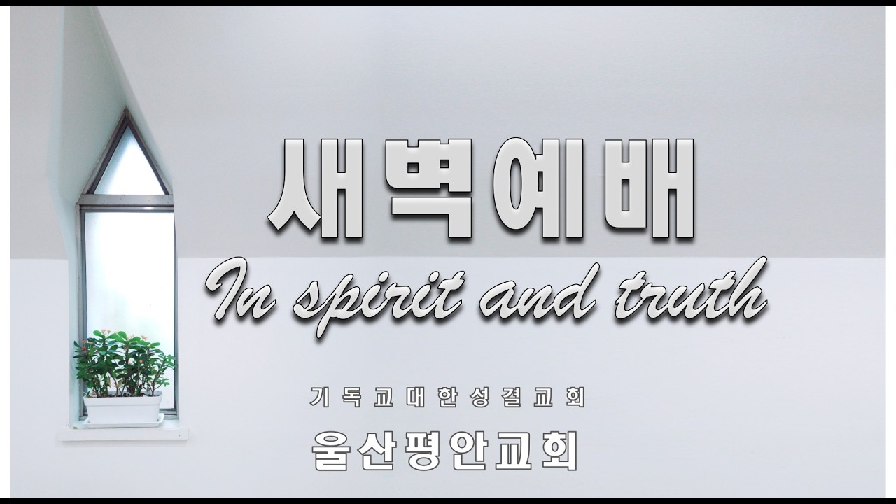새벽예배 | 말씀강해 | 울산평안성결교회 #새벽기도 #새벽예배 #말씀 #찬양 #기도 #실시간예배 #쇼츠라이브 #shortslive #구영리교회 #울주군교회