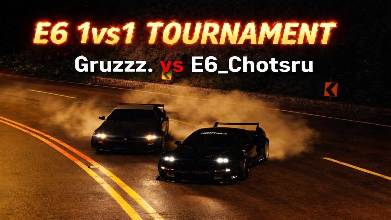 Gruzzz. vs E6_Chotsru ! E6 1vs1 TOURNAMENT ! THE CREW MOTORFEST GRAND RACE !