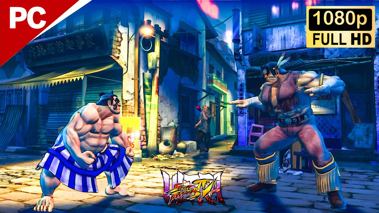 Ultra Street Fighter 4 | Э. Хонда против Т. Хоука и Хьюго | Геймплей на ПК