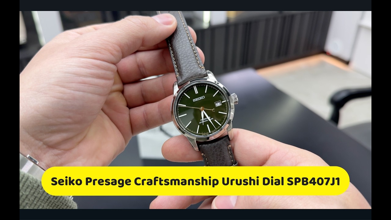 Seiko Presage Craftsmanship Urushi Dial SPB407J1