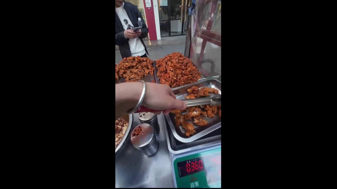 Street Food POV | Real-Time Chicken Fillet Frying & Serving | Ambient Sounds Only