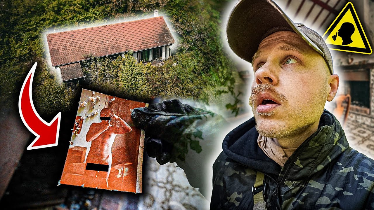 ÜBERALL NACKTBILDER! 😱 DAS VERLASSENE HAUS DES NUDISTEN!