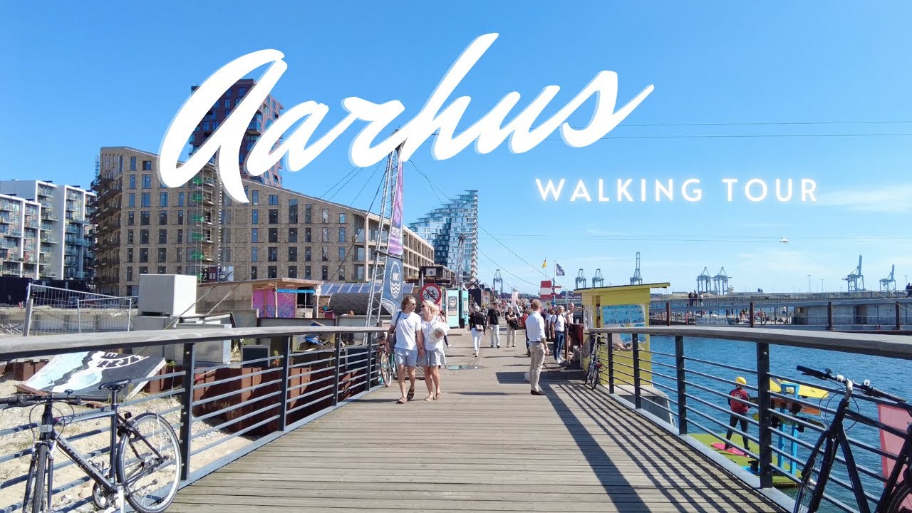Aarhus Ø Walking Tour [4K]