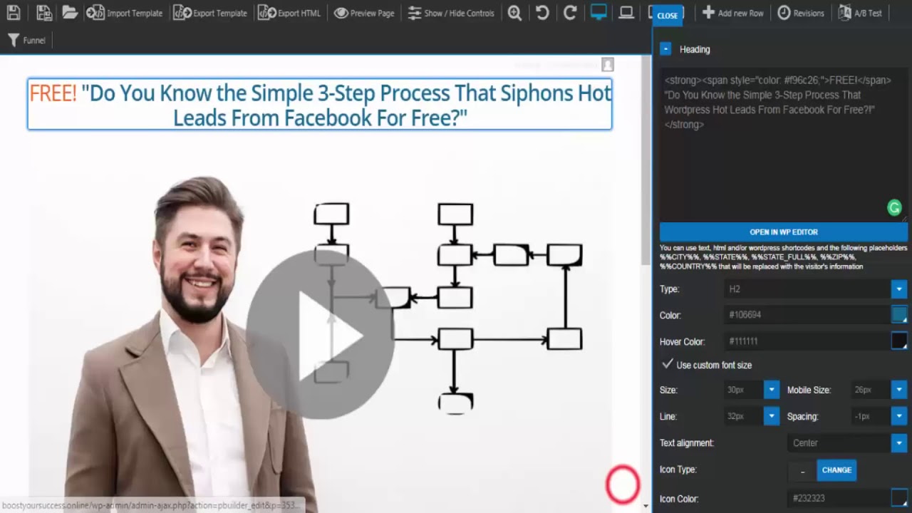 Setting Up a Stunning Video Opt In Page In Wordpress (Beginners Friendly)