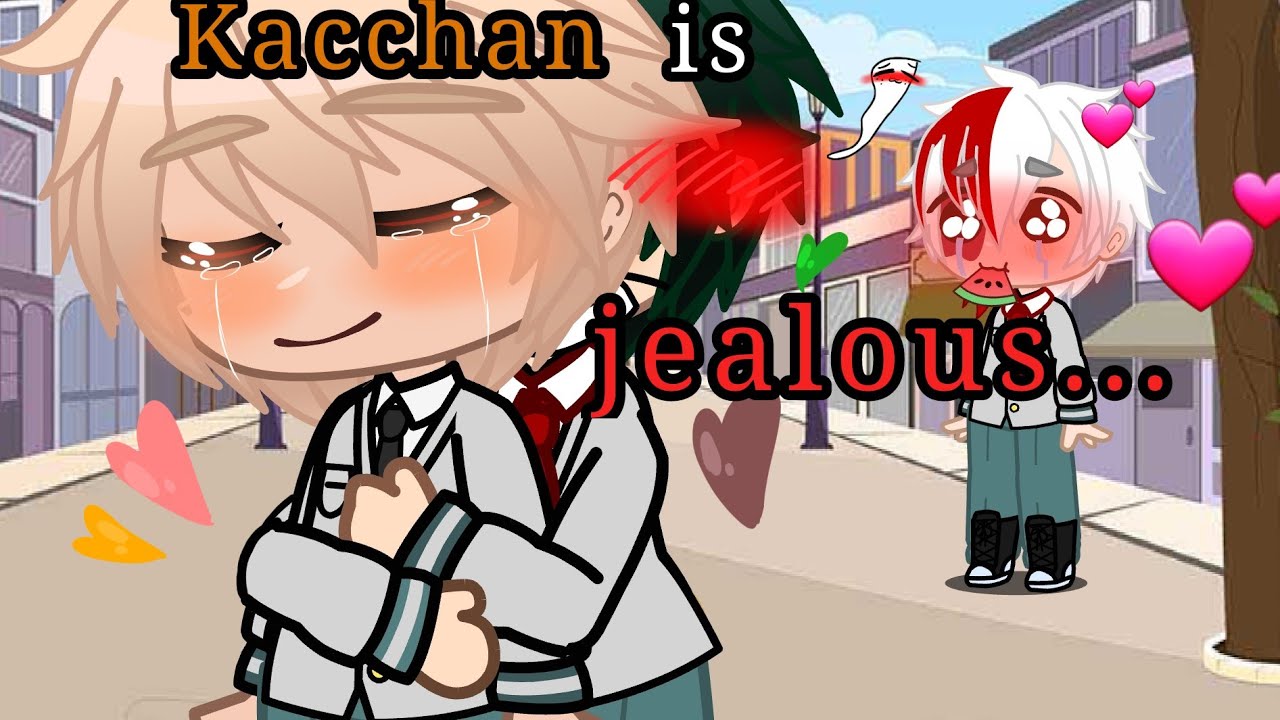 kacchan is..jealous 💕 ||°Bkdk Romantic and Wholesome AU°||•butterfly•||