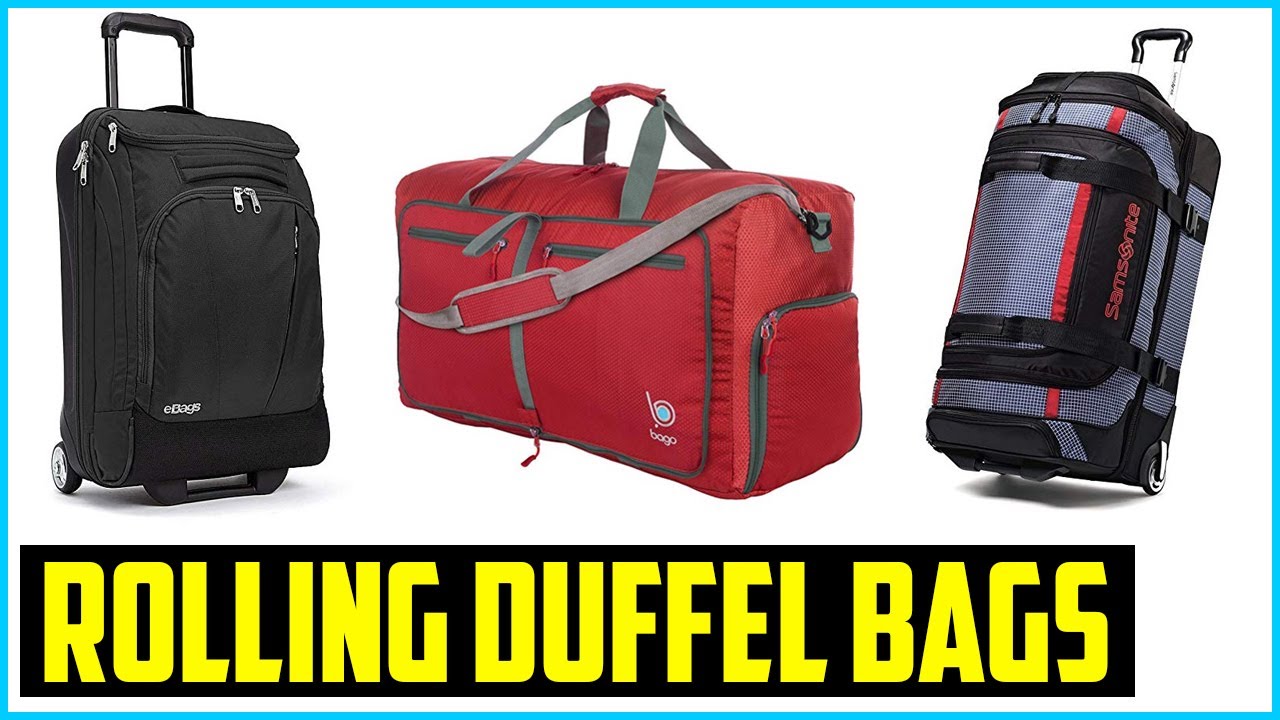 Top 5 Best Rolling Duffel Bags in 2026 &ndash; You Should Have for Travelling