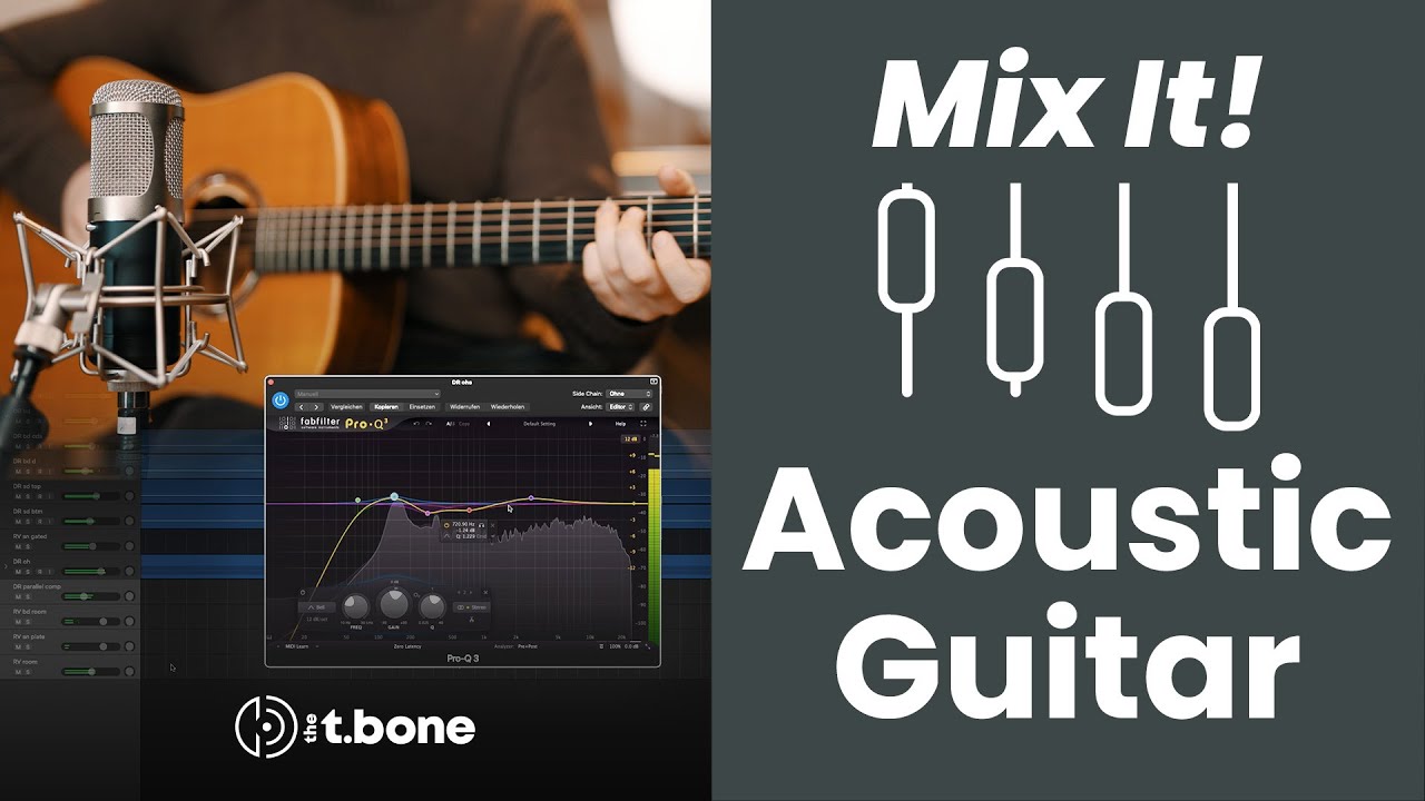 Is Mixing A Finger Style Acoustic Guitar Easy Or Not? | Mix It! | the t.bone
