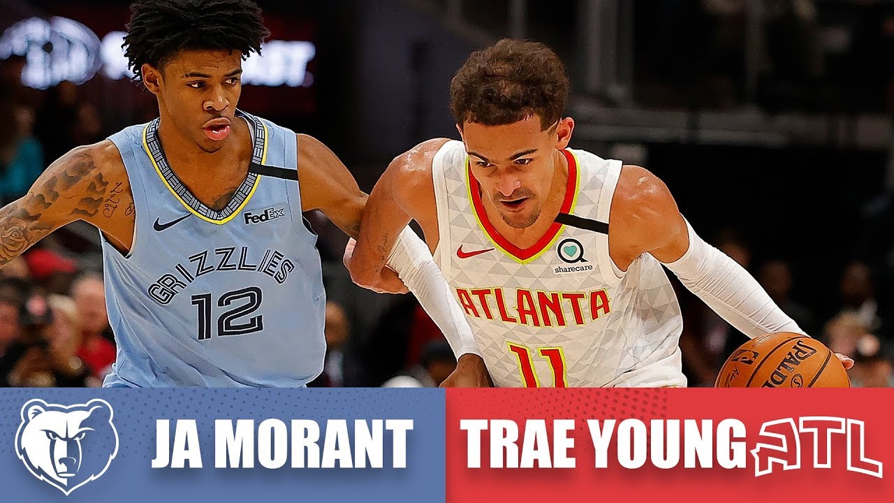 Trae Young and Ja Morant duel for first time in Grizzles vs. Hawks | 2019-20 NBA Highlights