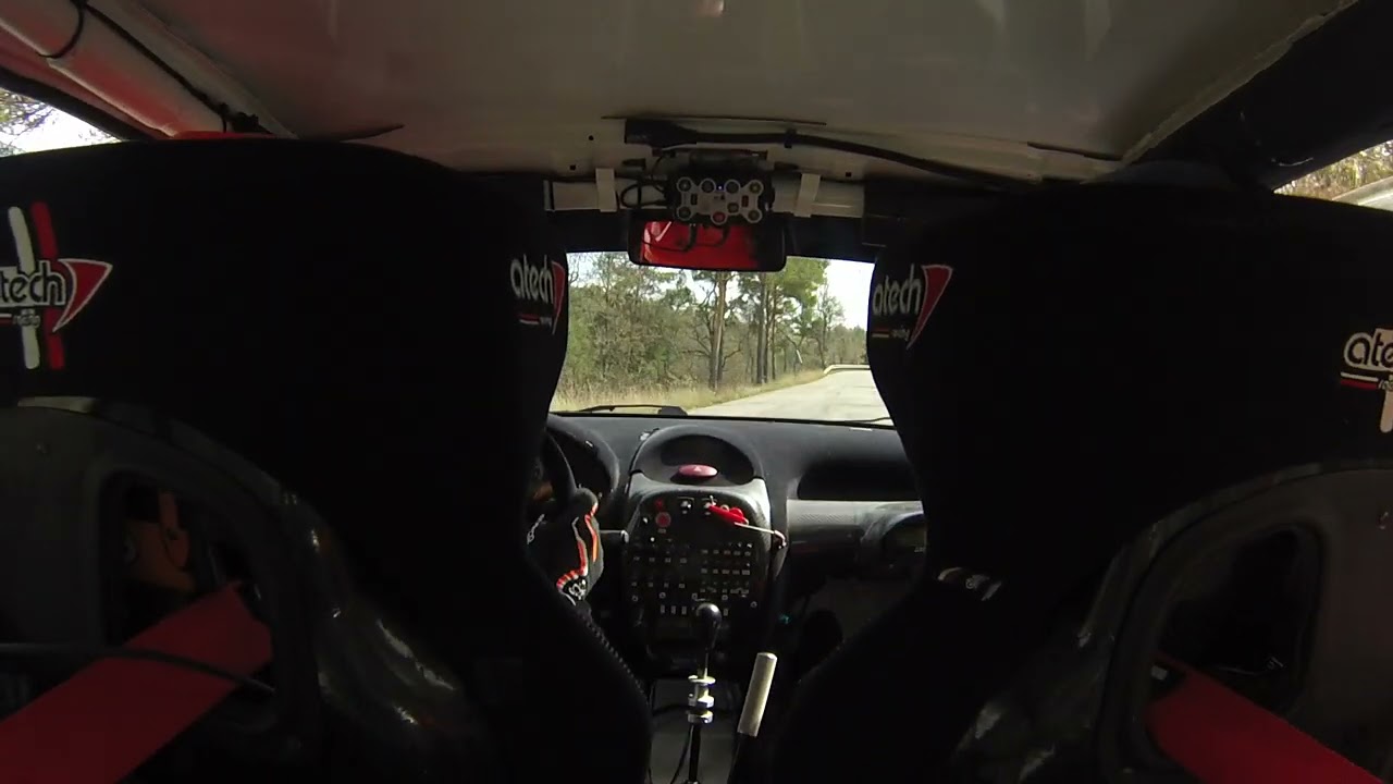 Rallye de Haute Provence 2024 Es6 Esparron Mathieu/Muller 206 xs A6k