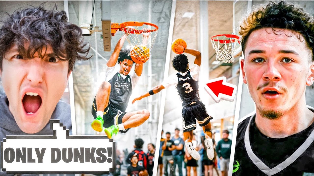 MY AAU TEAM HAD 50 DUNKS IN THIS ONE GAME & THEN THIS HAPPENED!