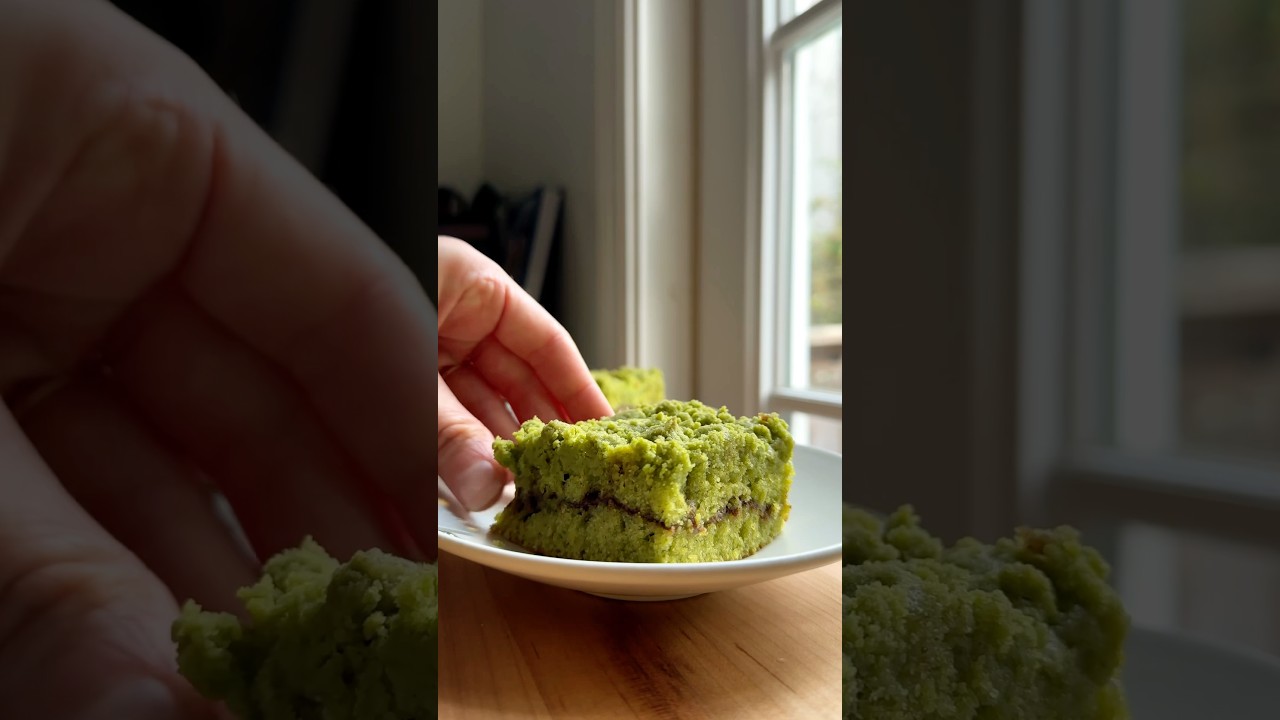 Green Tea Coffee Cake!