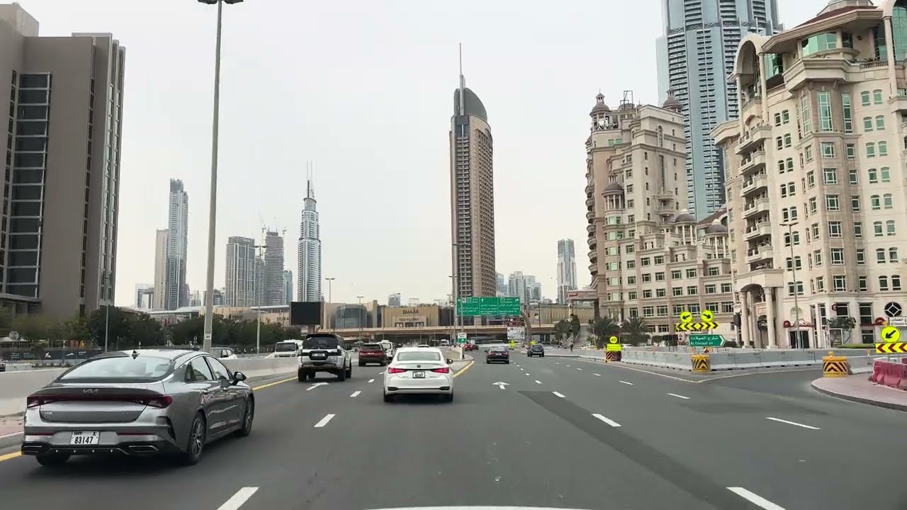 One Central to Al Barsha Mall 🇦🇪 | Dubai City Drive | 4K 60FPS 12 March 2026