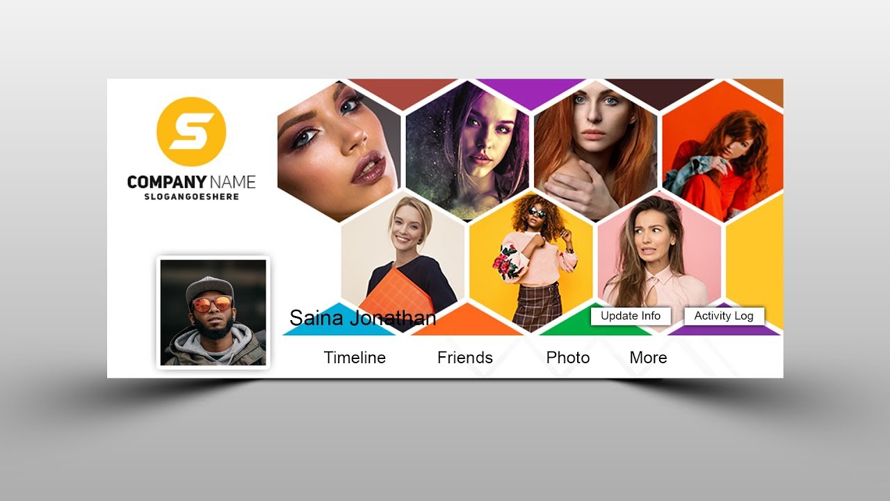 Stylish Facebook Cover Design - Photoshop Tutorial