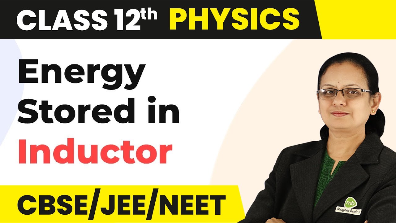 Energy Stored in an Inductor - Electromagnetic Induction | Class 12 Physics 2022-23