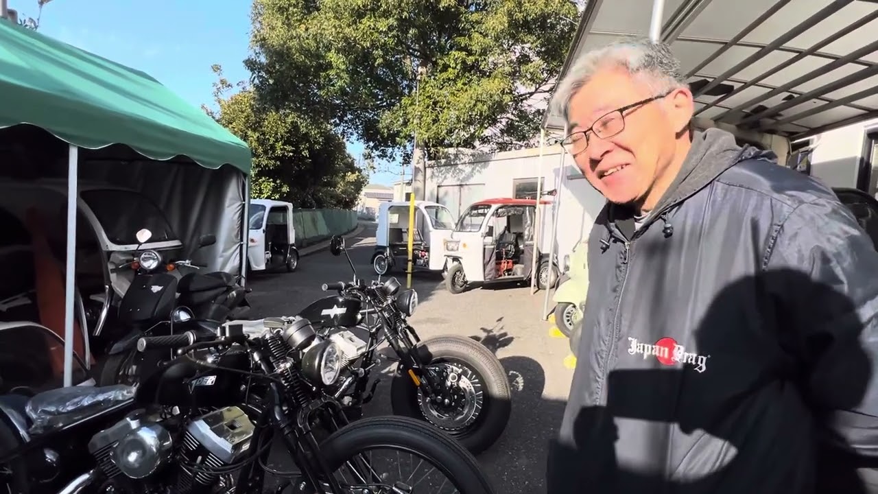 サンダー250  21インチホイール装着　Thunder250