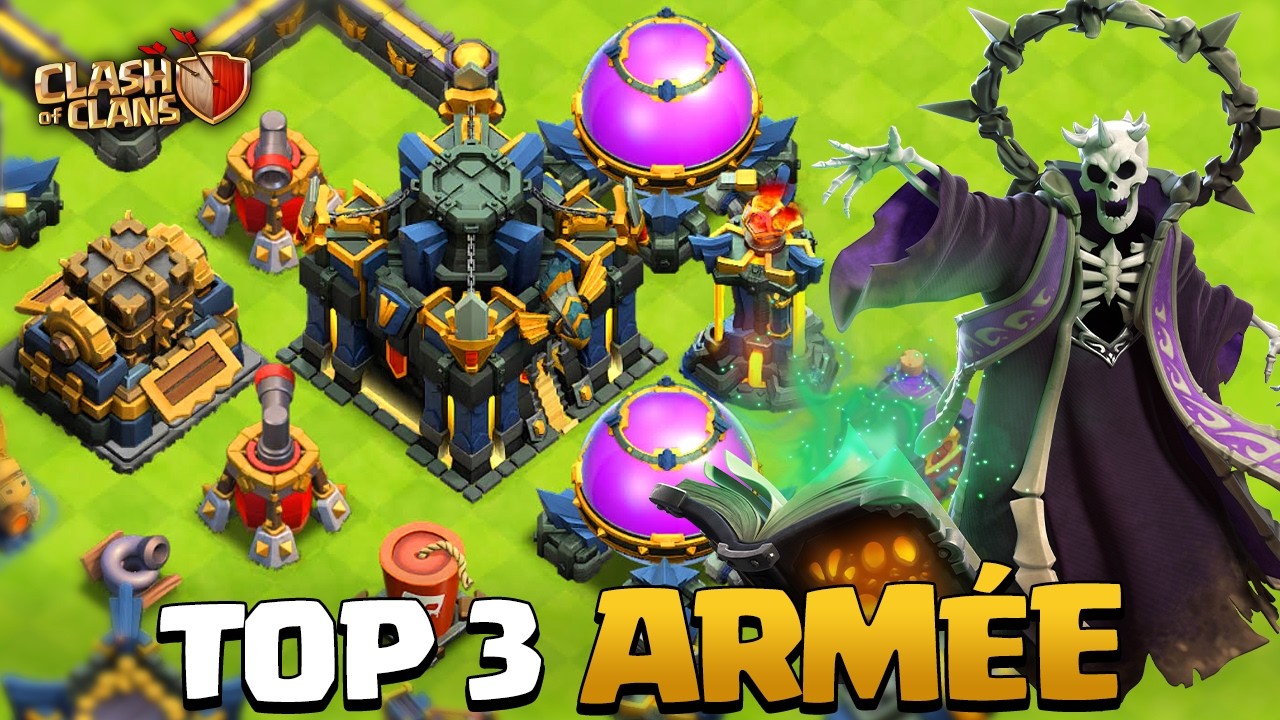 Top 3 STRATÉGIE pour l'Hôtel de Ville Niveau 17 sur Clash of Clans !