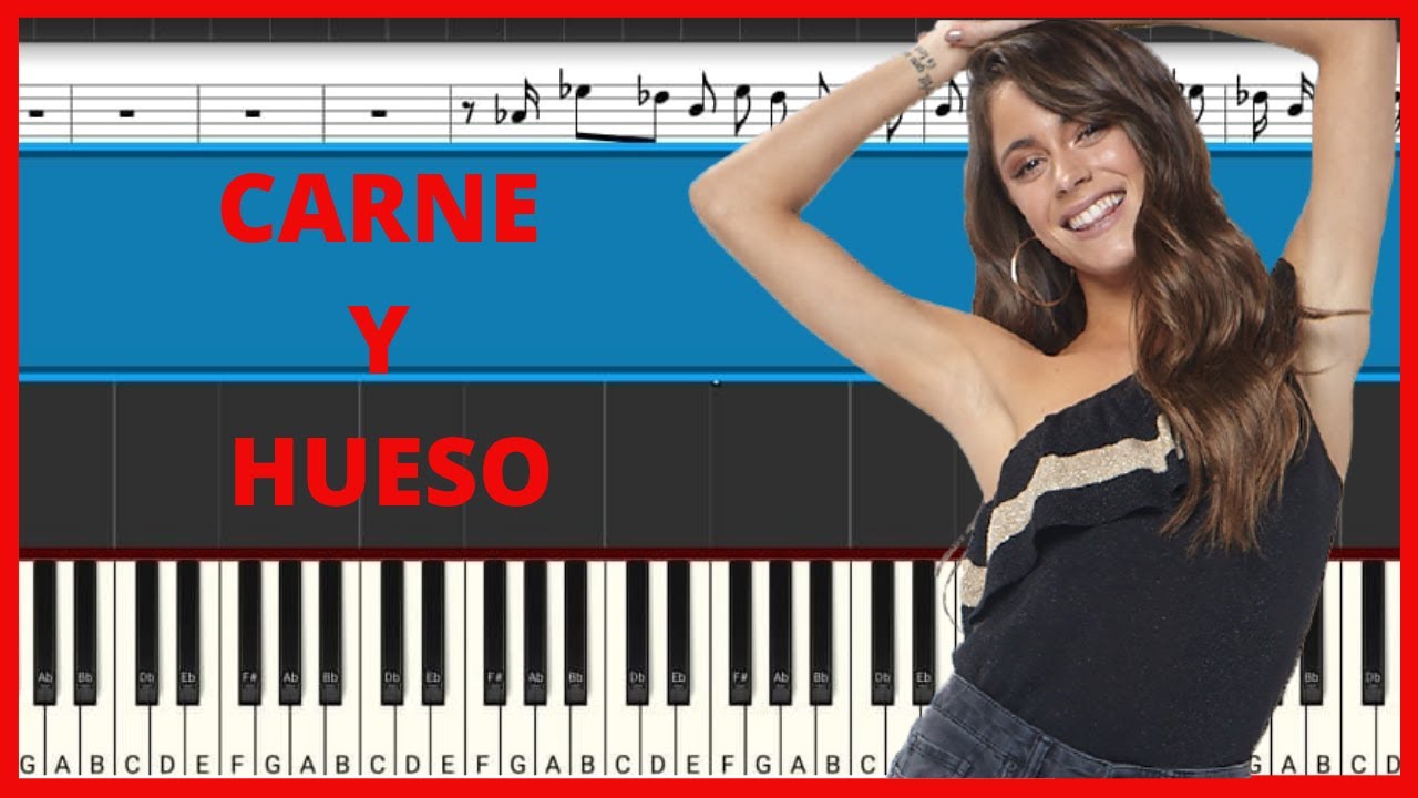 TINI - Carne y Hueso | Piano Tutorial | Midi
