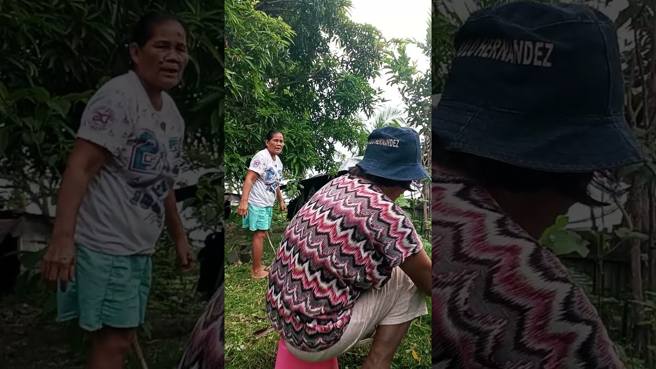 Salamat at mainit na ang araw kami nag linis at nag garden 🏡@followers #followers