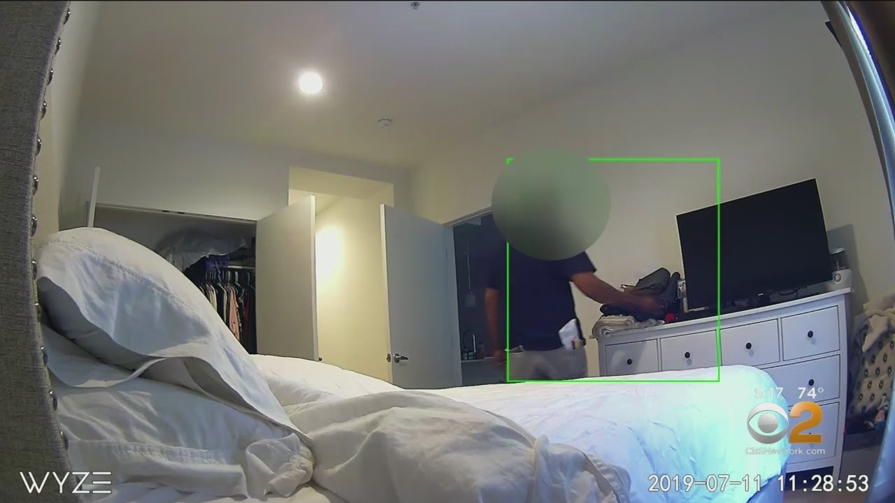 Maintenance Worker Seen Lurking In Tenant's Apartment