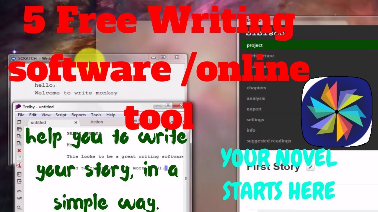 Top 5 best free Writing software (Doc, Story, Novel, Screenplay)