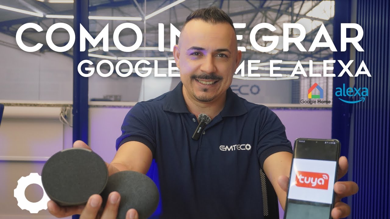 Como integrar Google e Alexa no Motor Wi-fi+RF