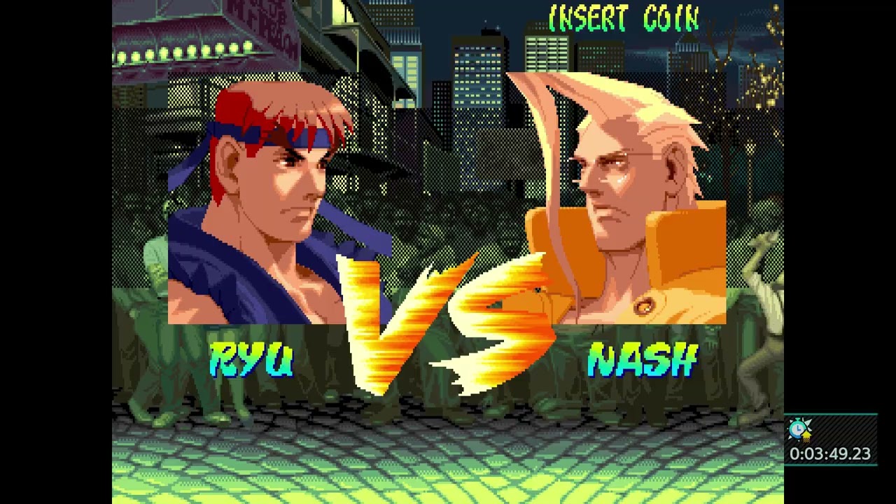 STREET FIGHTER ZERO TIME ATTACK