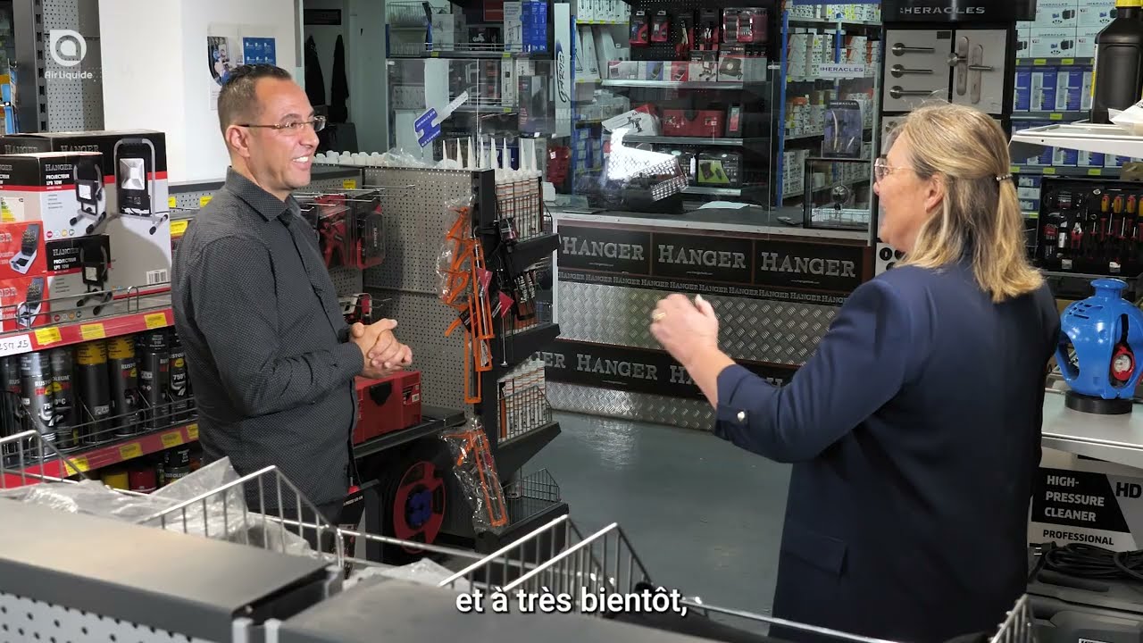 Distributeur Air Liquide Premium le plus important d'Île-de-France - Agence de Montreuil
