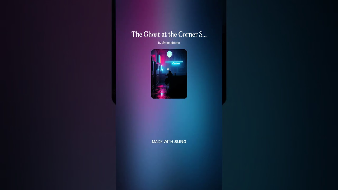 The Ghost at the Corner Stool