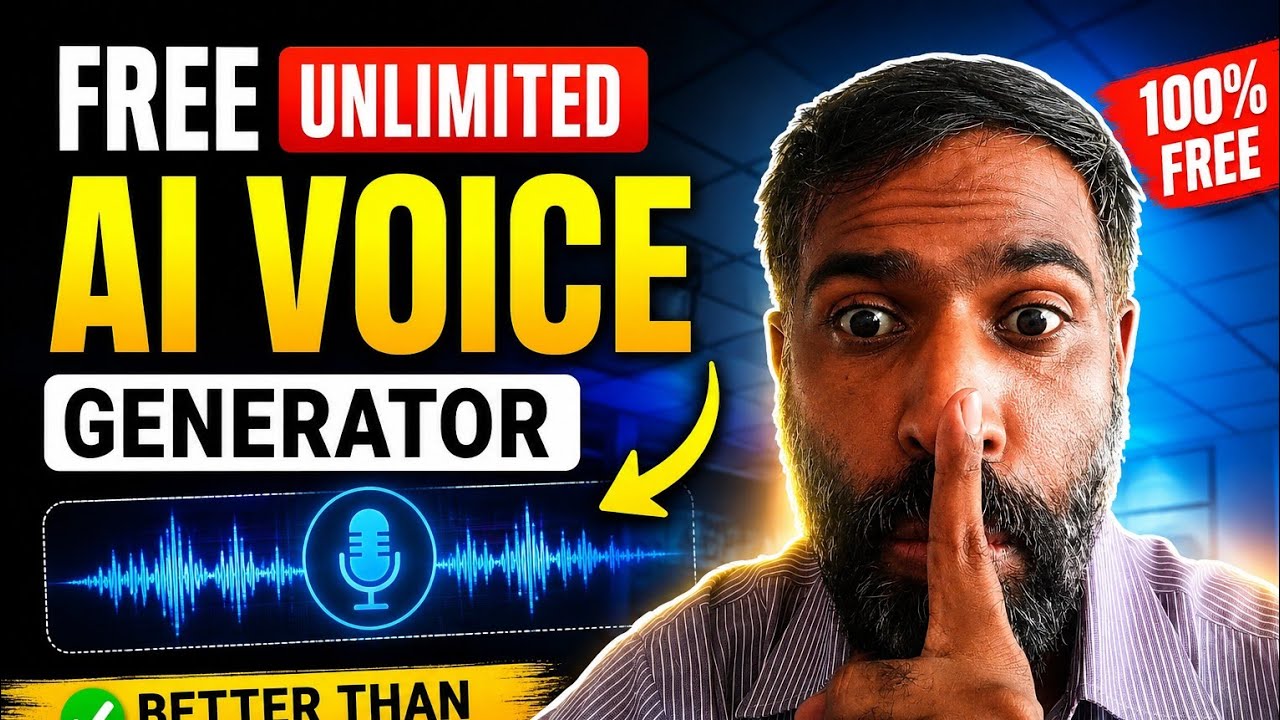 FREE Unlimited Ai Voice Generator | FREE Text To Speech | Better than ElevenLabs