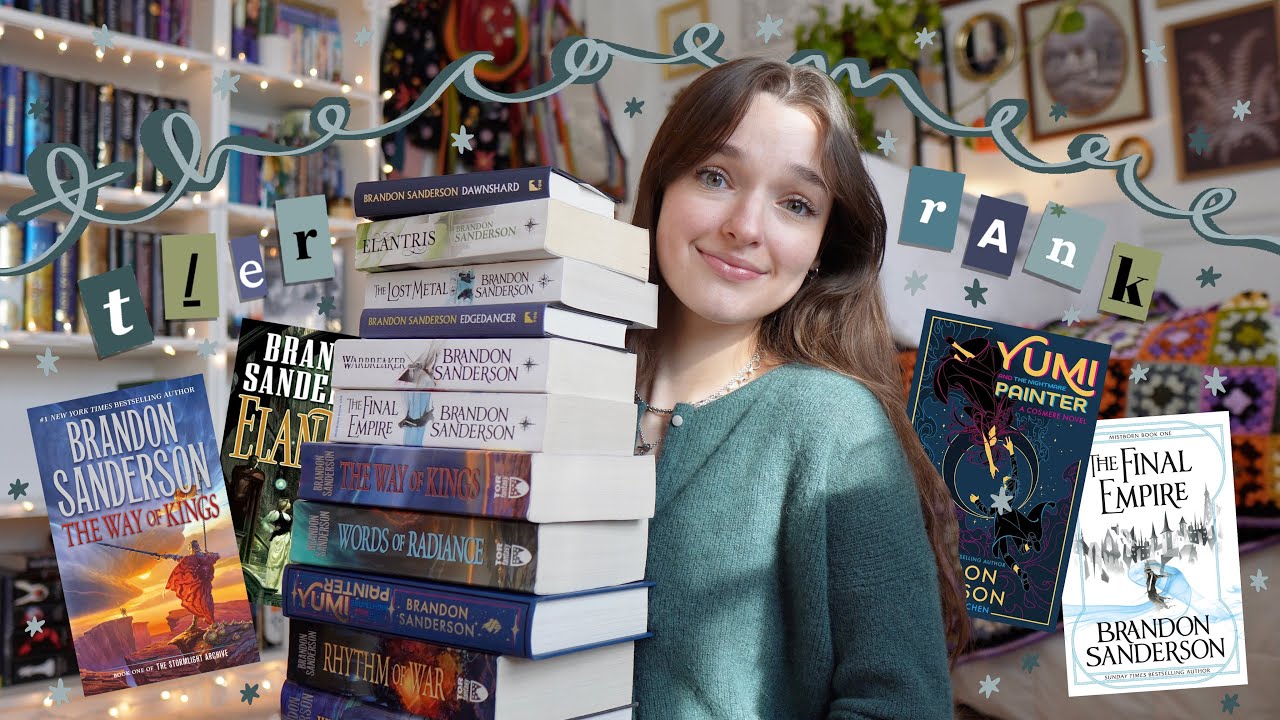 TIER RANKING THE COSMERE + where to start with sanderson🗡️