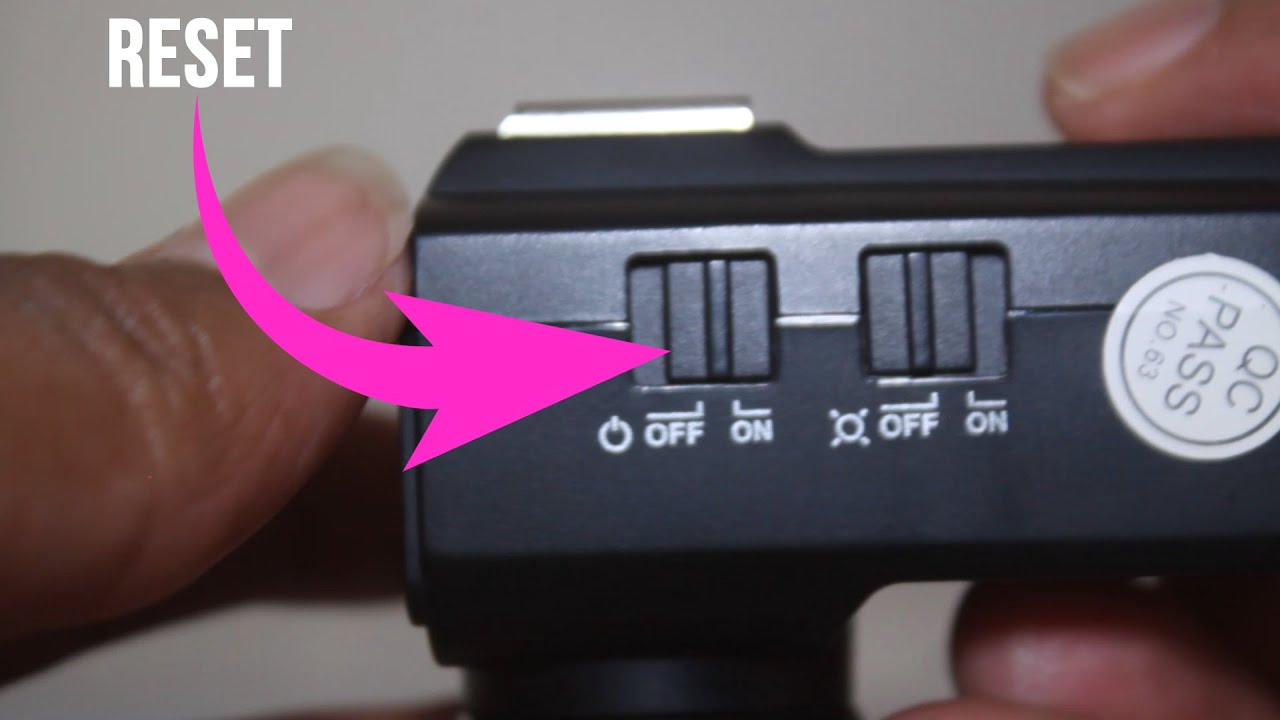 💡 Godox X2T Reset!