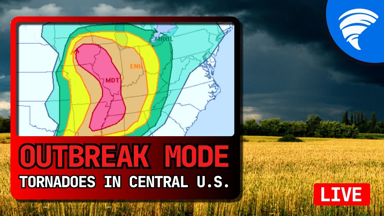MAJOR TORNADO OUTBREAK in central United States