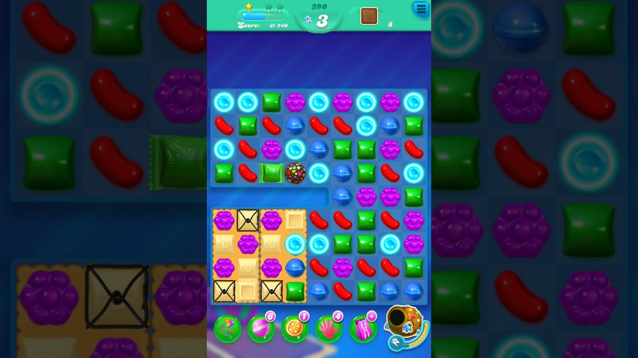 Candy Crush Soda Saga : Level 390