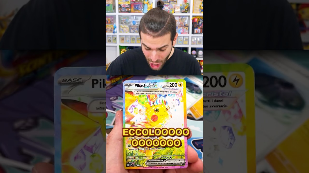 Quella volta che...TROVAI Pikachu-ex Teracristal Alternative Art da 600&euro;!