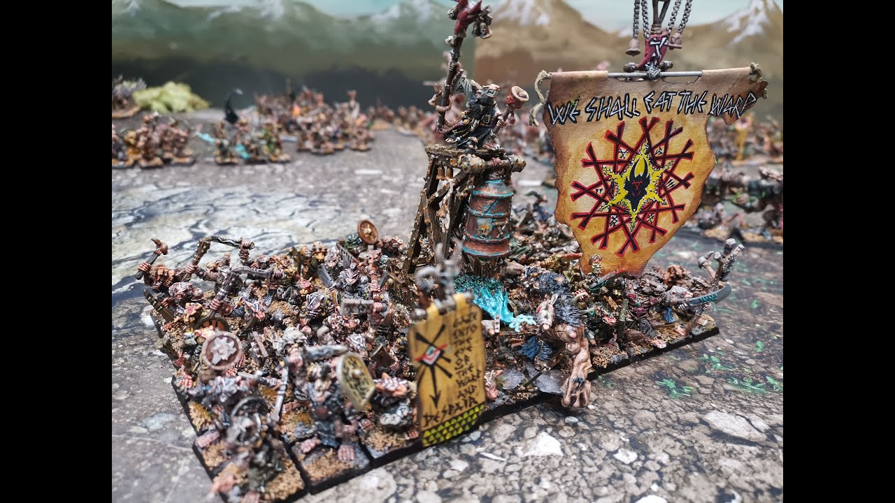 Skaven Warhammer Army 15000 pts Showcase  - an OLDHAMMER homage to Andy Chambers and Jes Goodwin