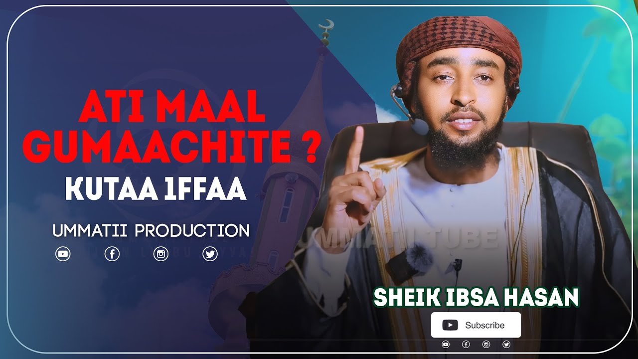ADDUNYAAN SI DHABUUN MAAL DHABDI  ? || SH IBSA HASAN || KUTAA 1FFAA