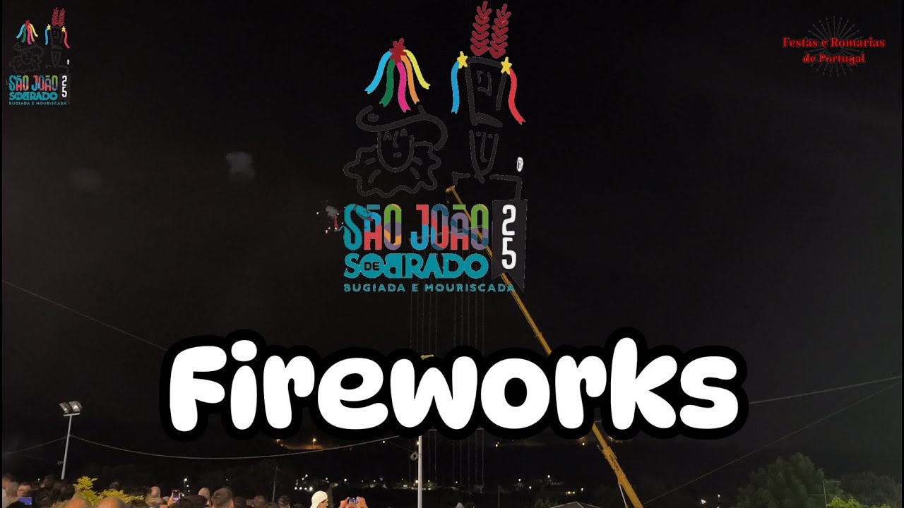 Estrondosa sessão de fogo de artificio | Sobrado 2025