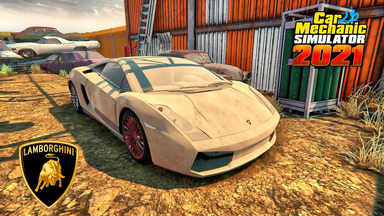 Lamborghini Gallardo restoration - Car Mechanic Simulator 2021