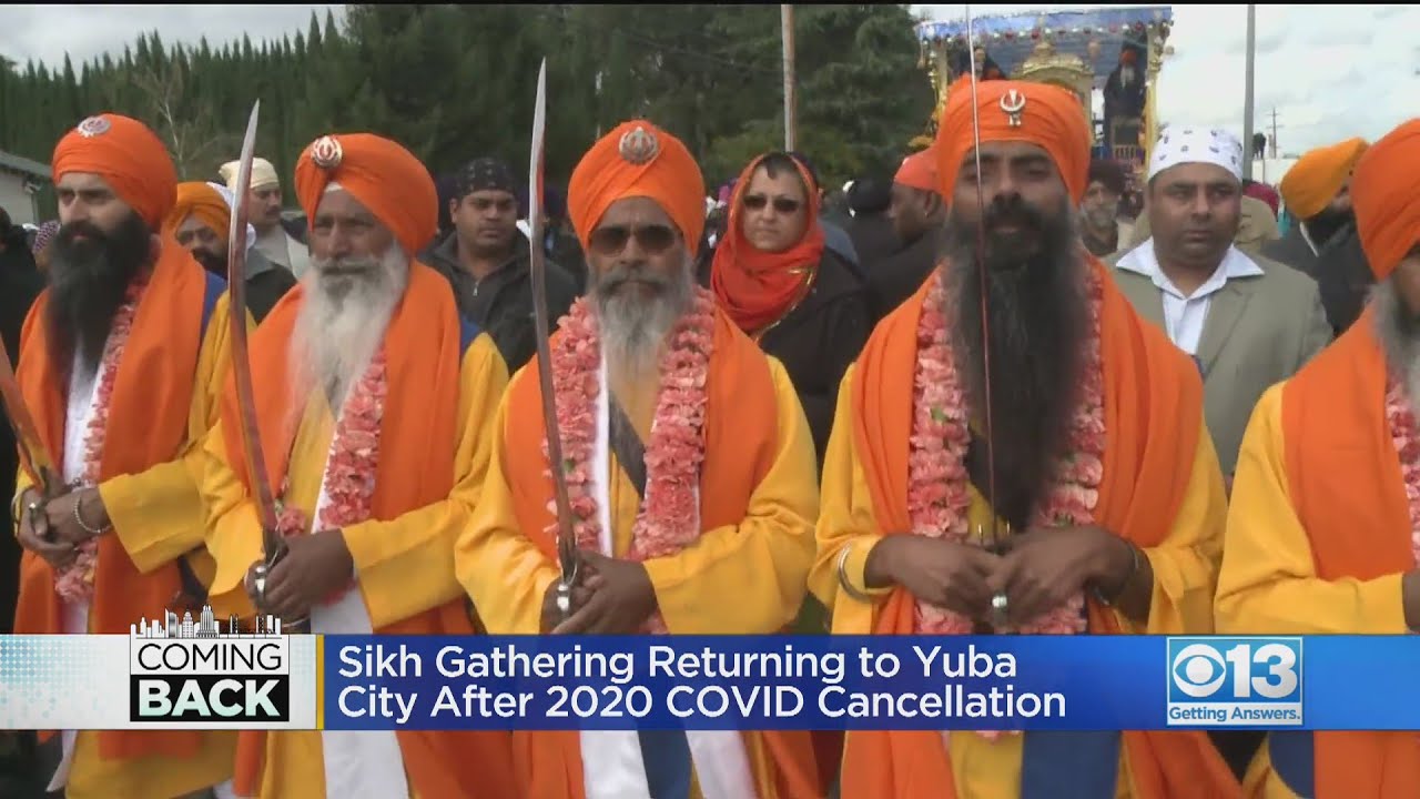 Massive Sikh Gathering Returning To Yuba City