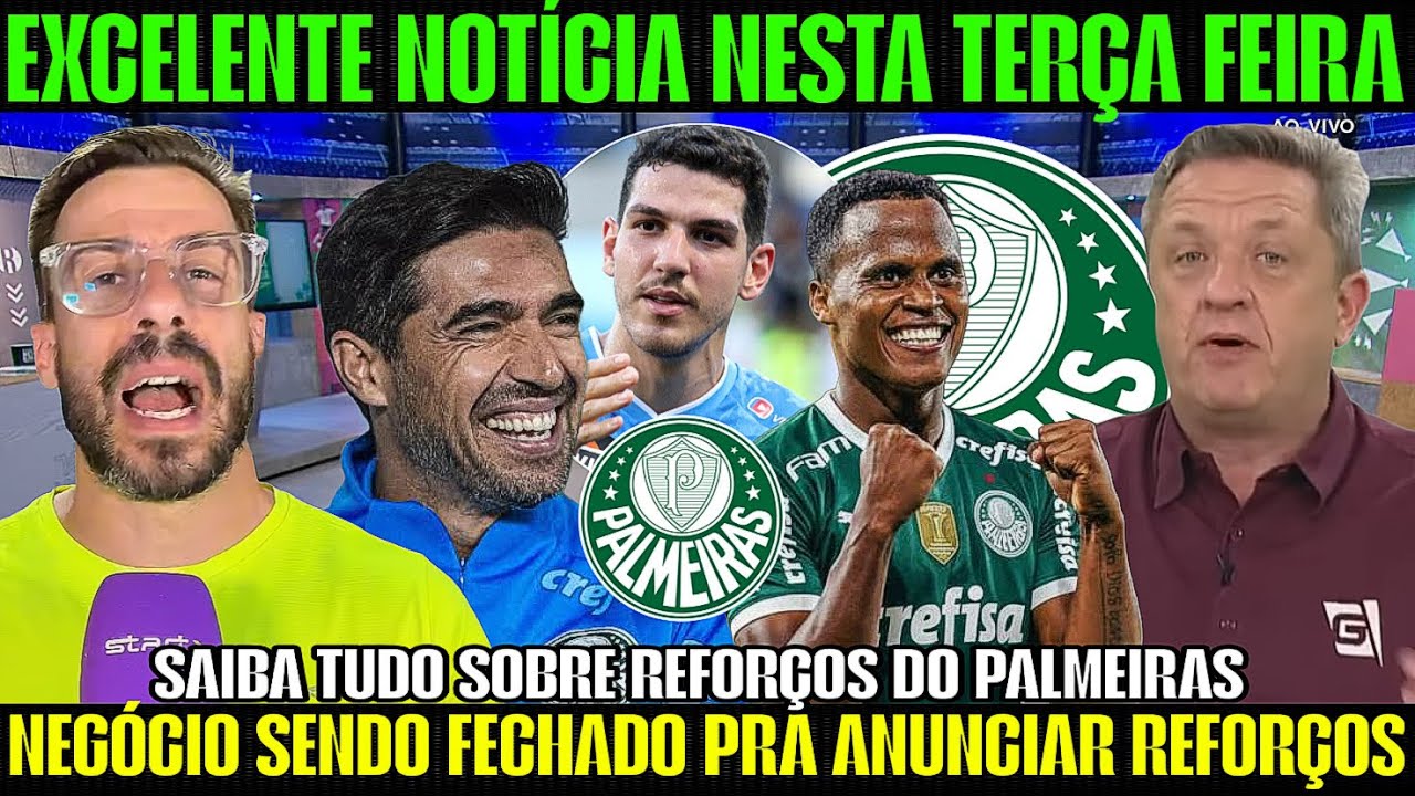 💥PALMEIRAS NÃO PERDOA E VAI ANUNCIAR REFORCOS DE NIVEL EUROPA! NOTÍCIAS DO PALMEIRAS HOJE
