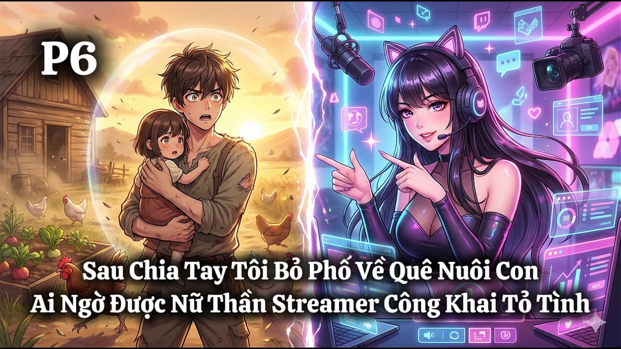 Sau Chia Tay Tôi Bỏ Phố Về Quê Nuôi Con, Ai Ngờ Được Nữ Thần Streamer Công Khai Tỏ Tình | P6